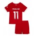 Günstige Liverpool Mohamed Salah #11 Babykleidung Heim Fussballtrikot Kinder 2023-24 Kurzarm (+ kurze hosen)